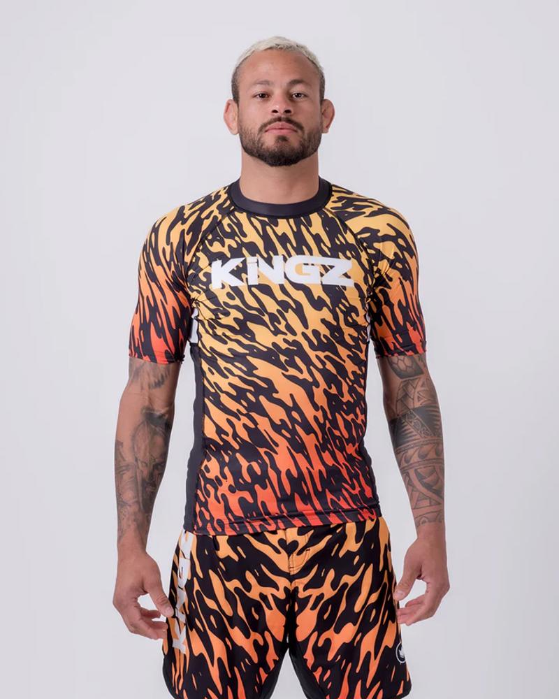 Kingz flame Rashguard